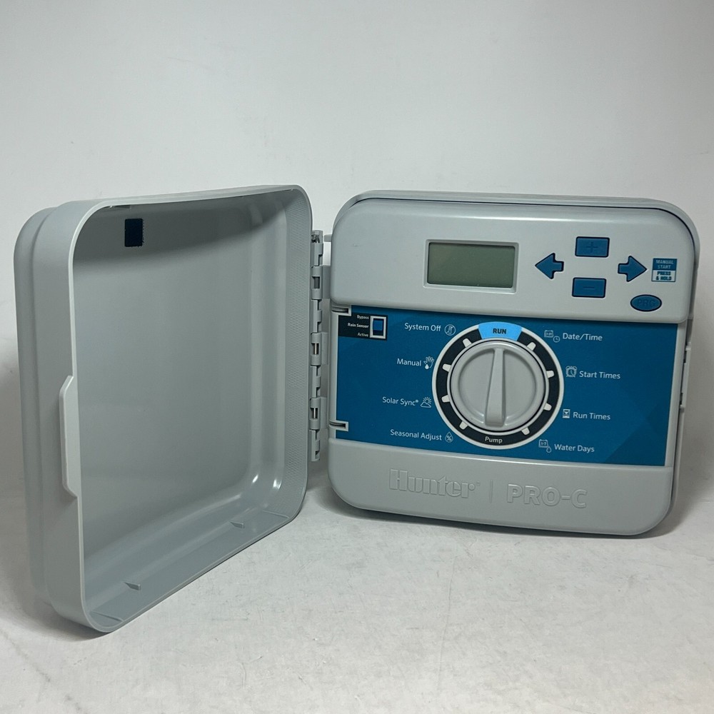 Hunter Pro-C PC-400i Indoor Sprinkler Irrigation Timer Controller 4-23 Zones