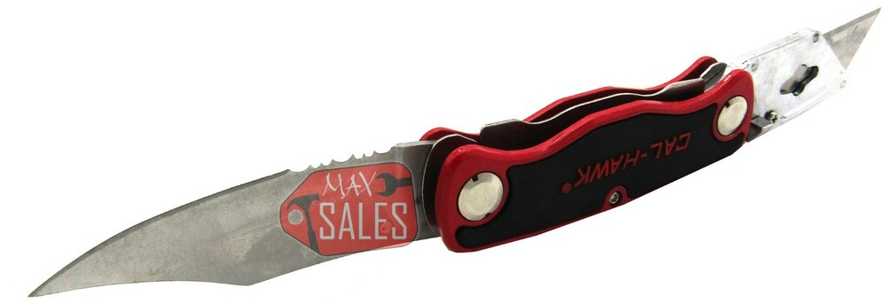 New Dual Blade Quick Change Folding Lock Back Utility Knife Box Cutter