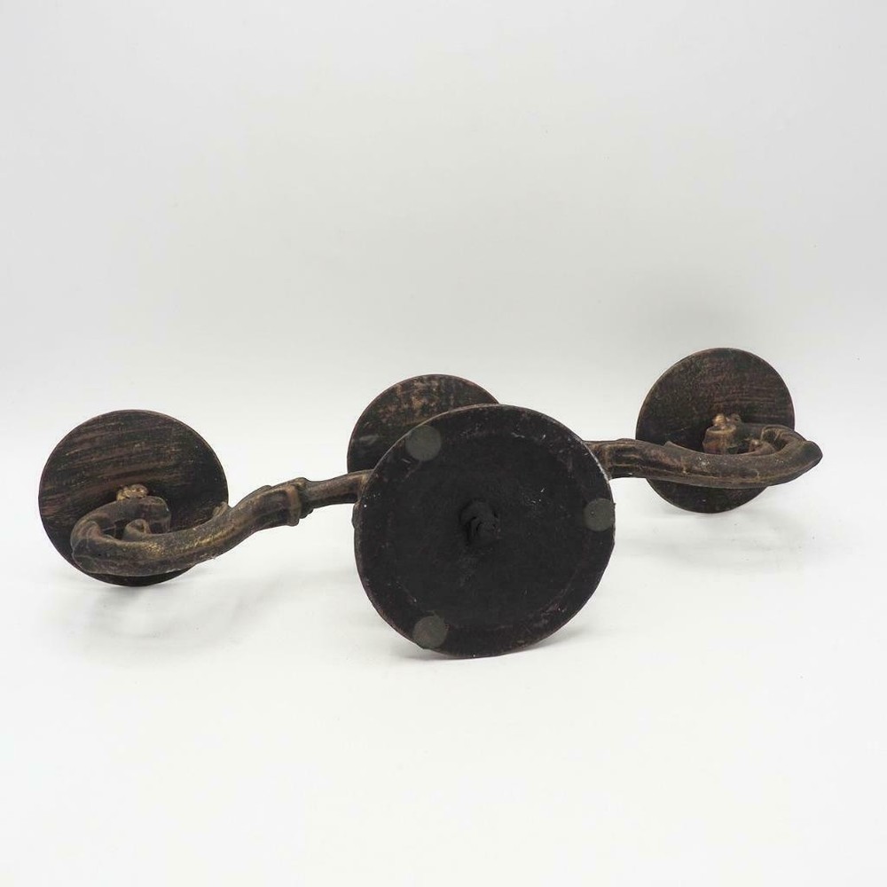 Brass Patina Candle Holder