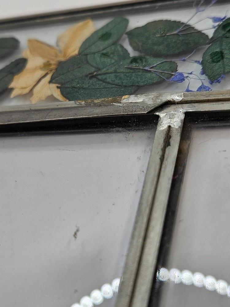 Pressed Flower wall hanging linked frames