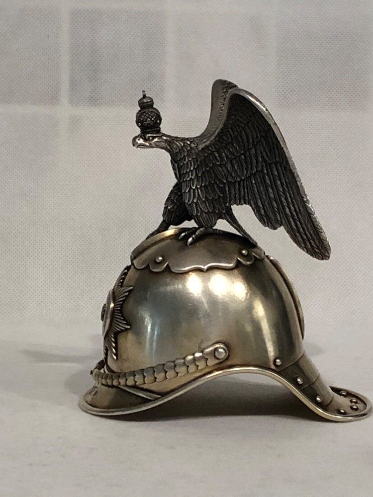 A Faberge Parcel-Gilt Silver Charka