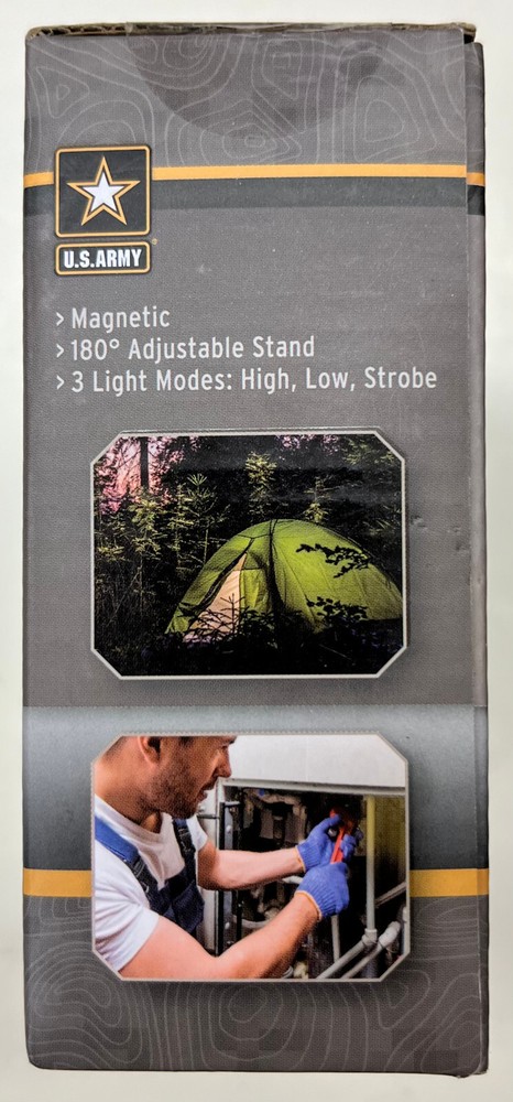 U.S. Army 6W COB Work Light (223832-US)