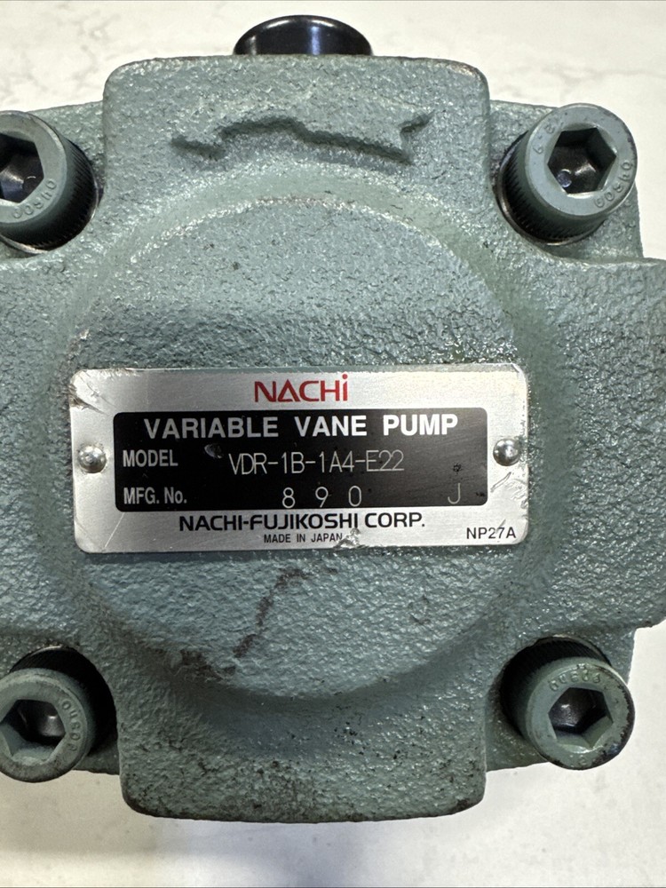 NACHI VDR-1B-1A4-E22 Variable Vane Hydraulic Pump NOS