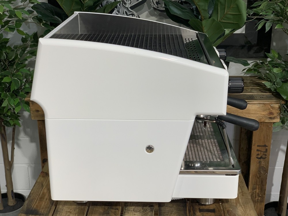 WEGA ATLAS COMPACT EVD 2 GROUP WHITE ESPRESSO COFFEE MACHINE