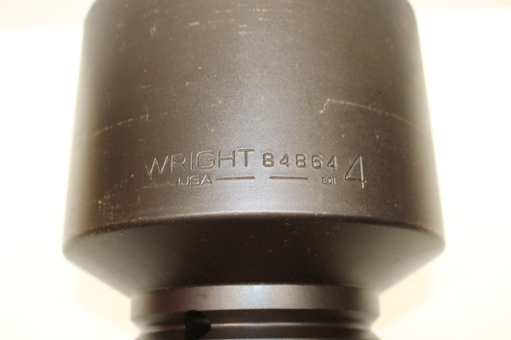 ⭐NEW⭐ Wright 84864 4" IMPACT SOCKET 1.5" 1-1/2" DRIVE 🔴USA🔵
