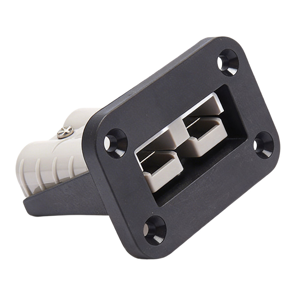 50A EV Charging Connector with Fixed Bracket Installation and Silicone Cover