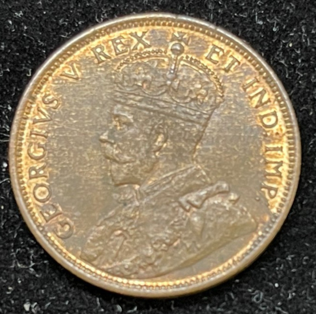 1911 Canada One Large Cent Coin Excellent Condition High Value