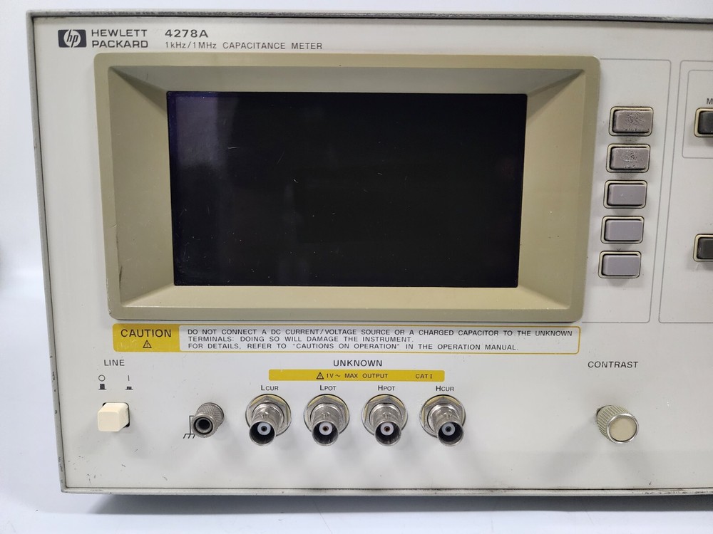 HP 4278A 1 kHz/1 MHz Capacitance Meter