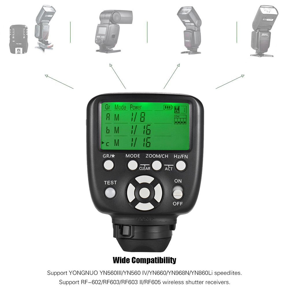 YONGNUO YN560TX-N II 2.4G Wireless Flash Trigger Controller for Nikon Camera