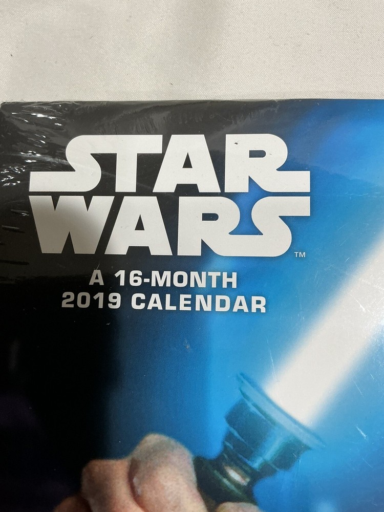 2019 Star Wars 16 Month Calander
