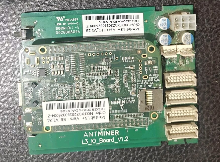 Used Control Board For Bitmain Antminer L3/L3+/L3++