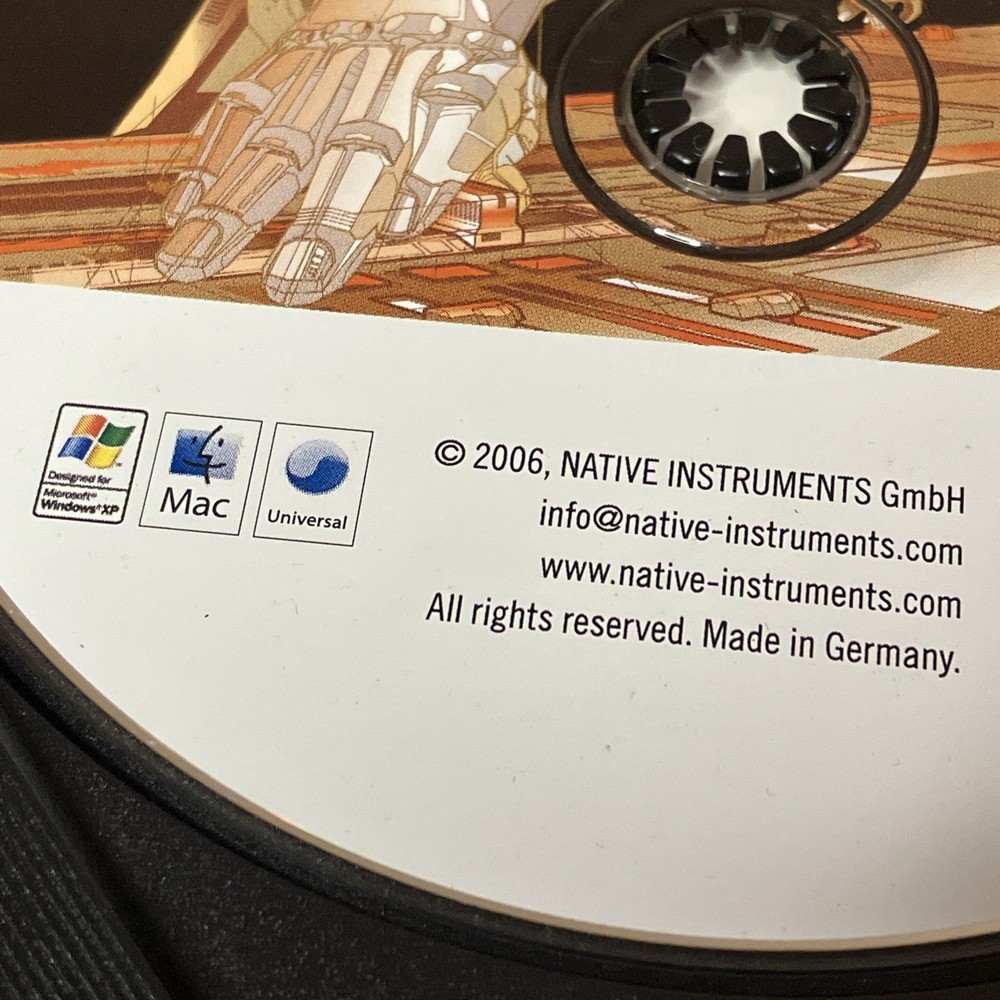 Traktor 3 installation CD Windows XP / Mac OS X Native Instruments