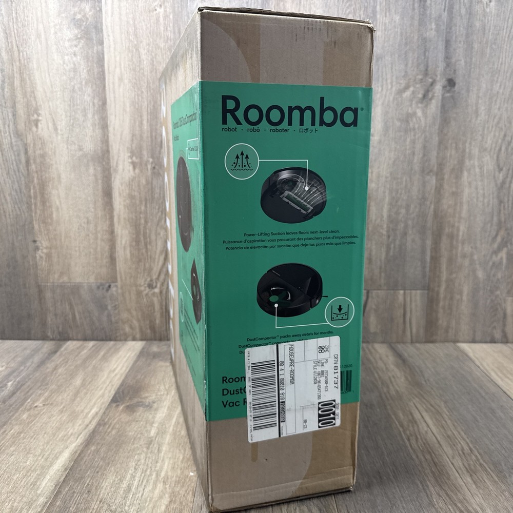 iRobot Roomba 205 DustCompactor Vacuum - Auto-Compacts - LiDAR