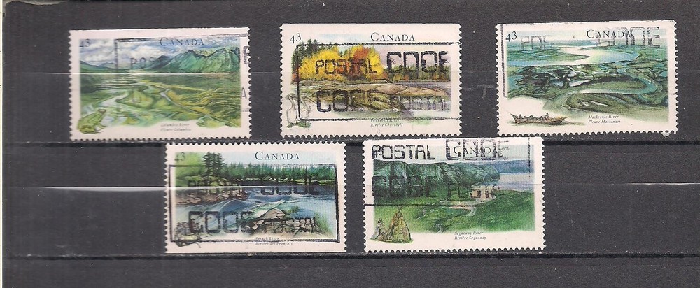 Canada #1511-1515 used