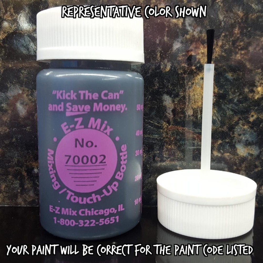 Touch Up Paint for Ford paint code CX, Dark Shadow Gray.