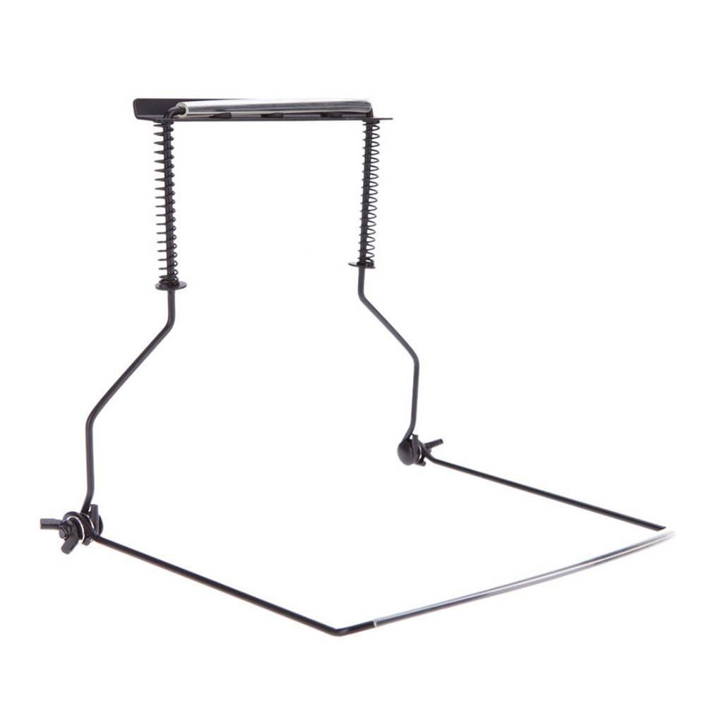 Durable Adjustable Suitable 10 Hole Harmonica Neck Rack Mount Holder Stand Lron