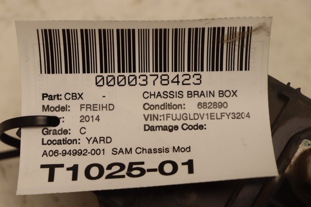 2008-2017 FREIGHTLINER CASCADIA 125 SAM CHASSIS CONTROL MODULE UNIT OEM