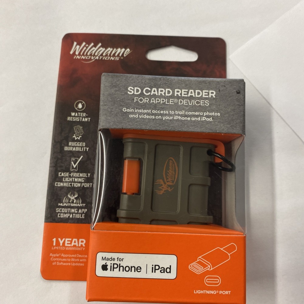 Wildgame Innovations Appview 9 Apple SD Card Reader Wgica0034