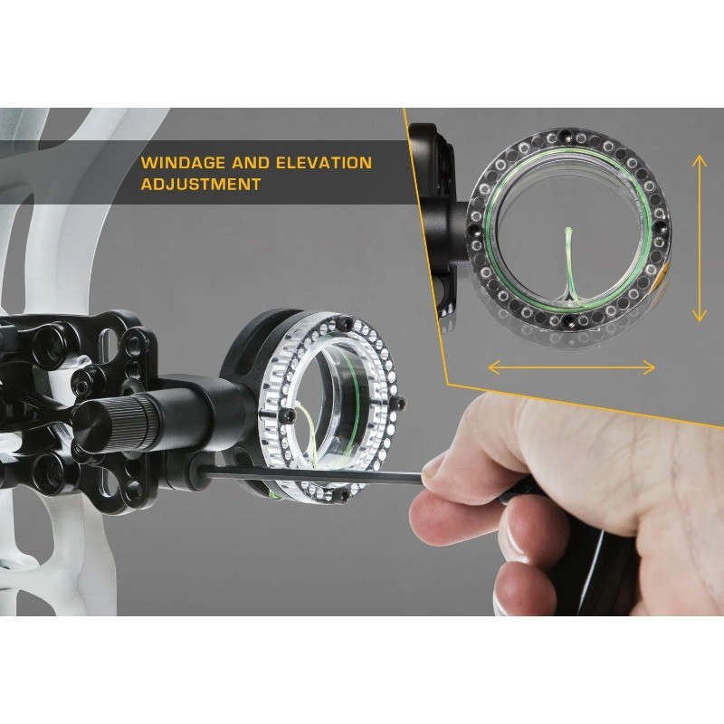 Trophy Ridge Drive™ Slider Sight with Adjustable Indicator Pin