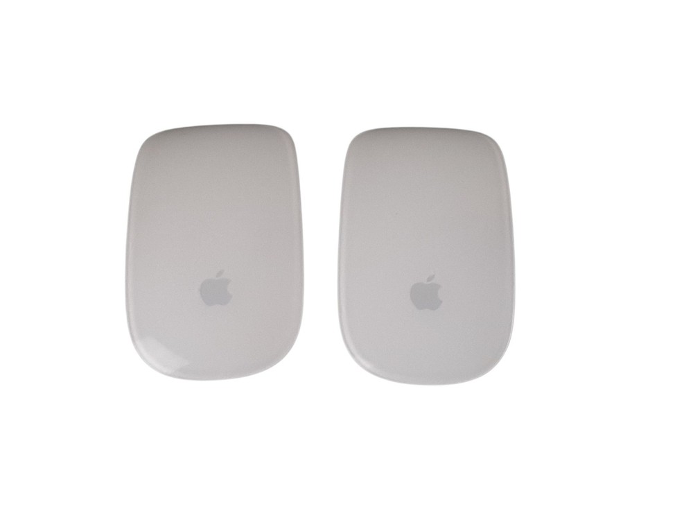 (2) Apple A1296 Wireless Tactile/Multi-Touch Mouse USED
