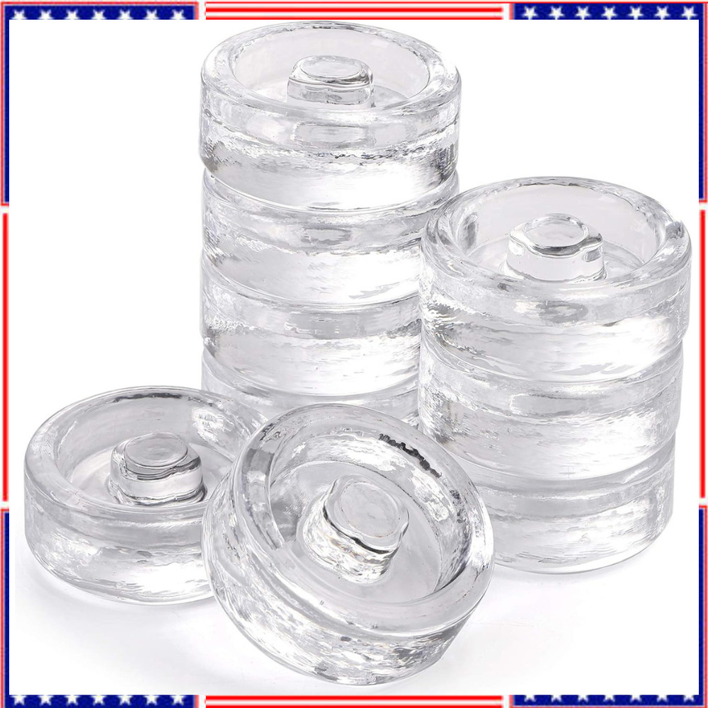 9 Pack Fermentation Glass Weights with Easy Grip Handle, Fermentation Weights...