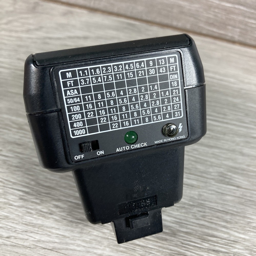 Kalimar AFF Dedicated Autofocus Flash MLi Minolta Maxxum Camera