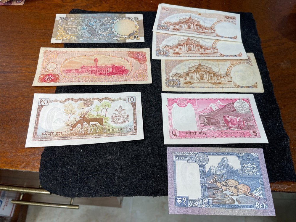 Assorted Asian Countries Banknotes Lot