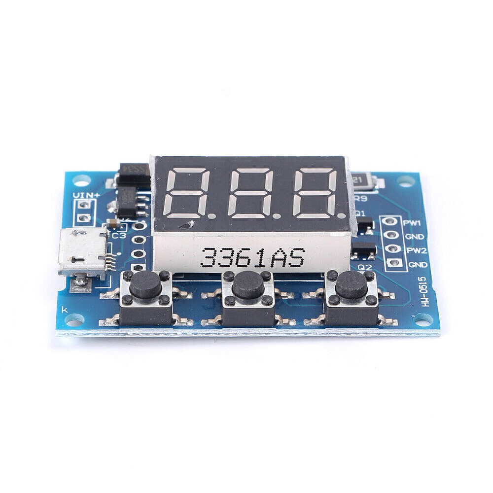 Adjustable PWM Pulse Frequency Duty Cycle Square Wave Signal Generator Module t5