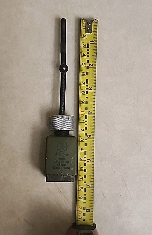 Mitutoyo Mini Magnetic Stand Used Working