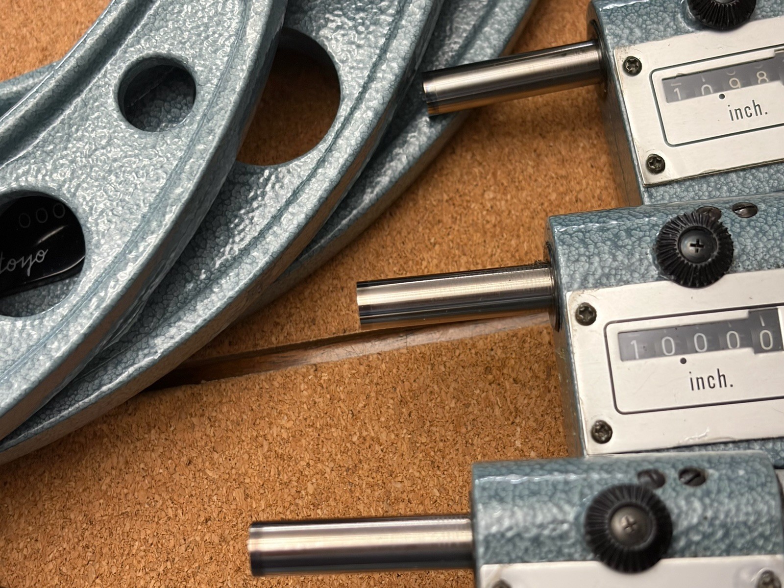 Mitutoyo Mechanical O.D. Micrometer Set 6”-12” Excellent Condition!!!!