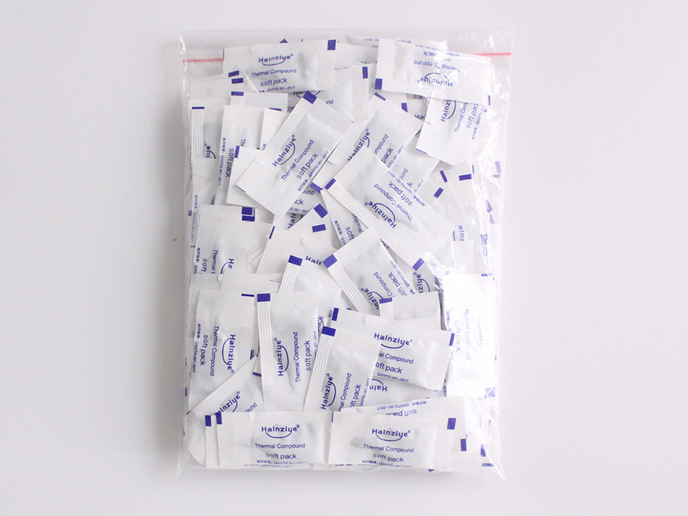 200 Pack Thermal Compound Silicone Grease for CPU GPU Fan Heatsink Replacement