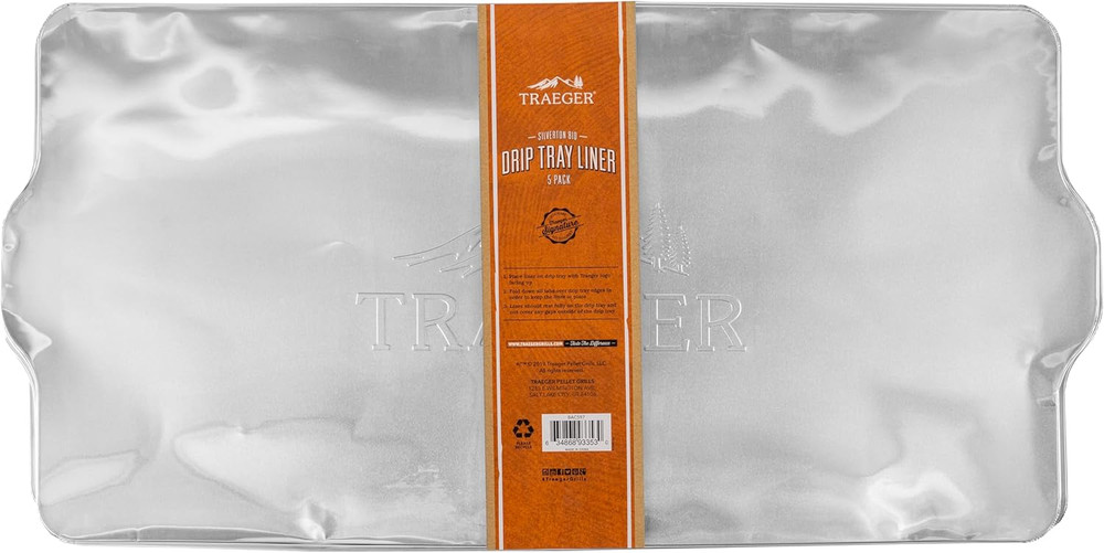 Drip Tray Liner for Pro 810 Pellet Grill (5-Pack)