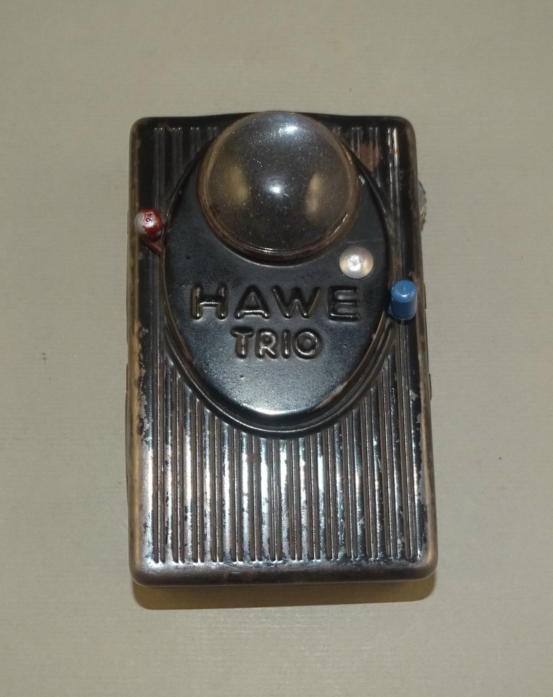 WW2 Authentic Germany HAWE Trio Flashlight Torch