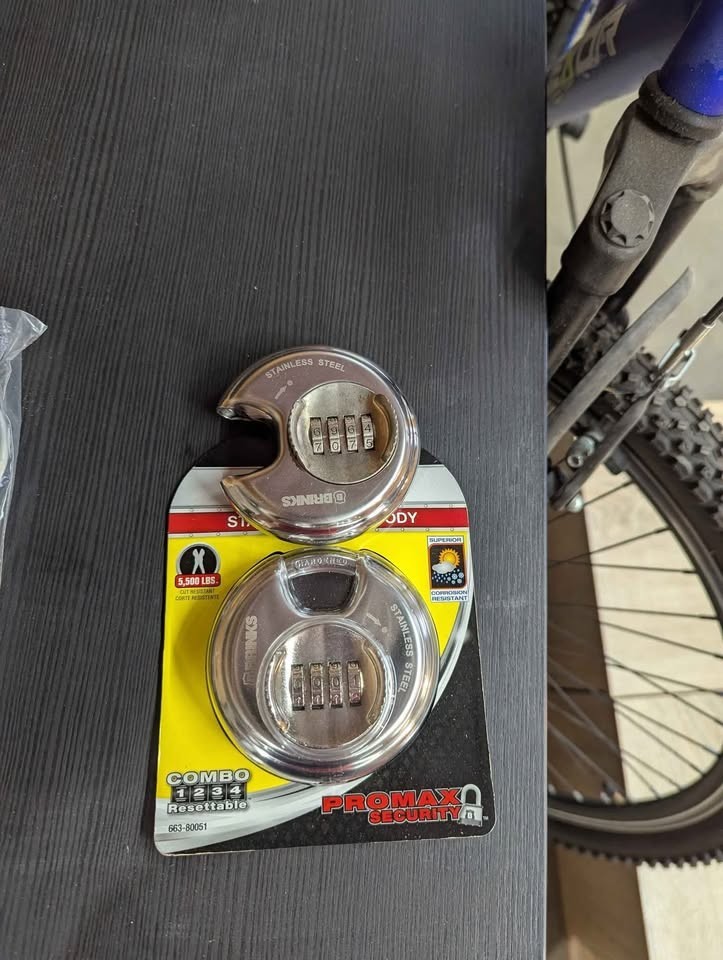 Brinks Stainless Steel Security Lock Combination