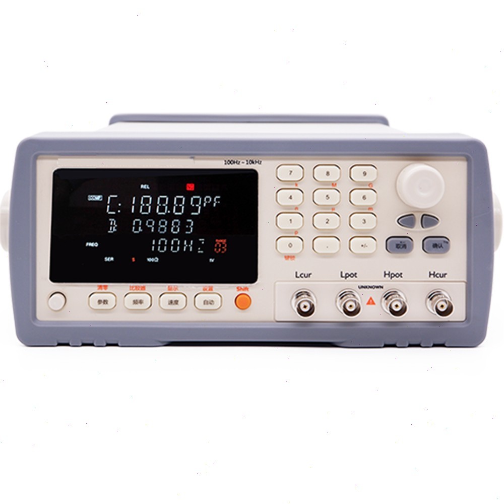 High Frequency LCR Bridge Meter Tester with Interface RS232C/Handler VFD Display