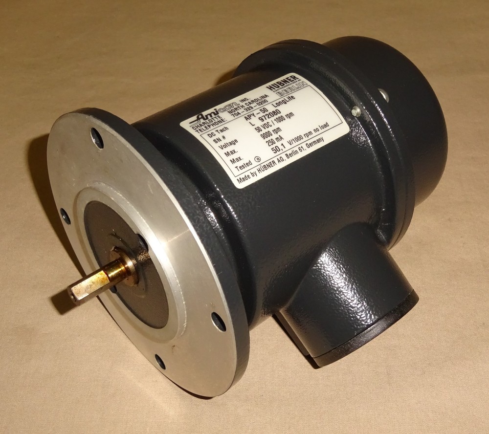 Amicon APY-50 DC Tachometer APY50 Hubner NEW