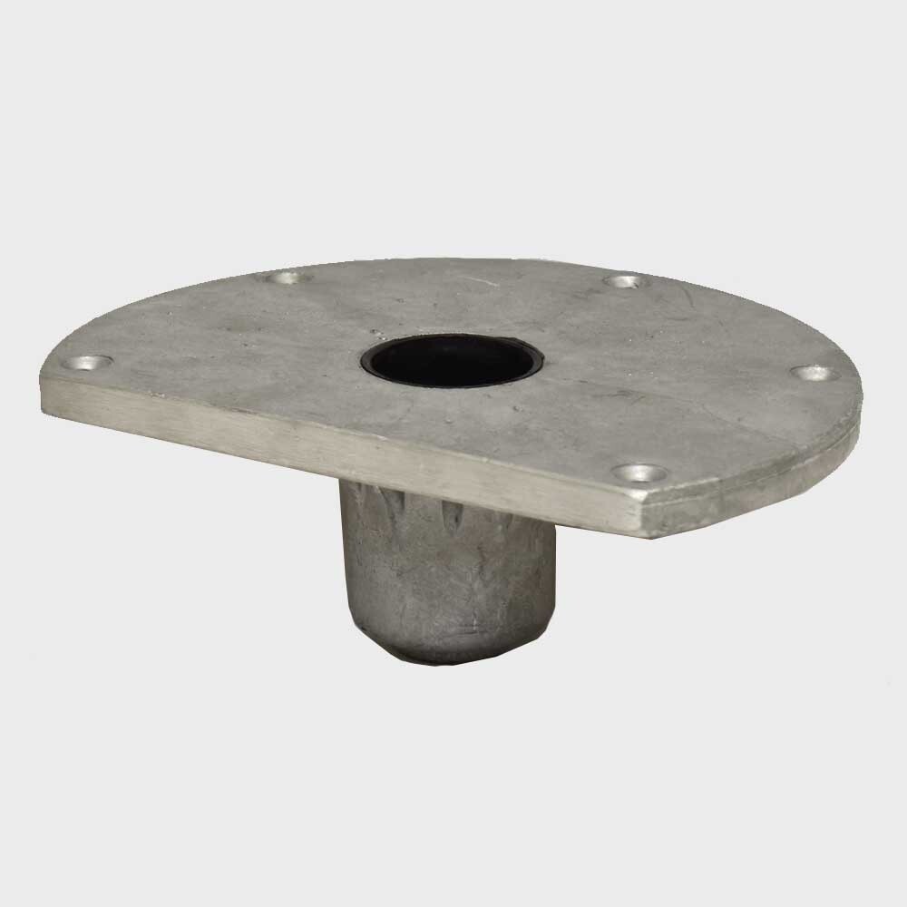 Springfield Boat Table Base | 9 Inch Galvanized Aluminum