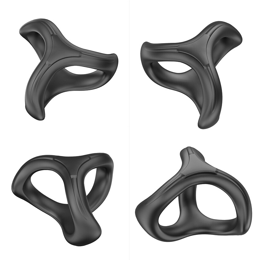 Reusable Ball-Scrotum-Stretcher-Ring-Penis Enhancer Delay Ejaculation for Men