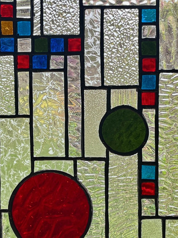 stained glass panel window