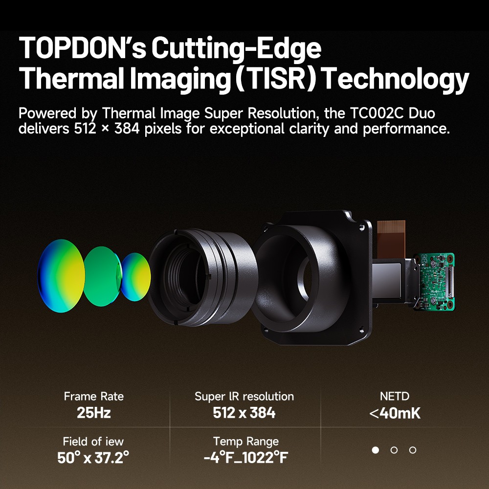 TOPDON TC002C Duo Thermal Imaging Camera