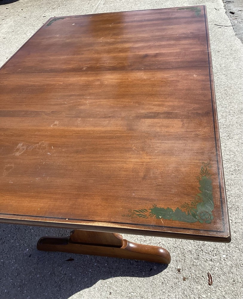 Solid Wood Hitchcock Dining Table