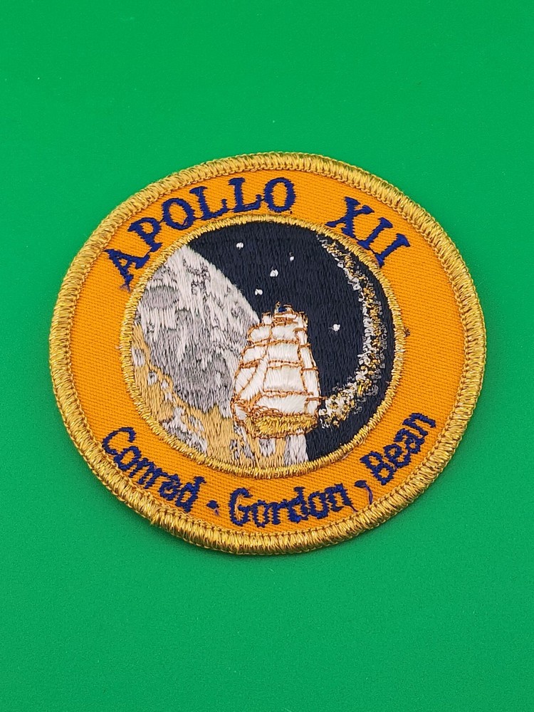Apollo XII Conrad-Gordon-Bean Patch NEW Vintage