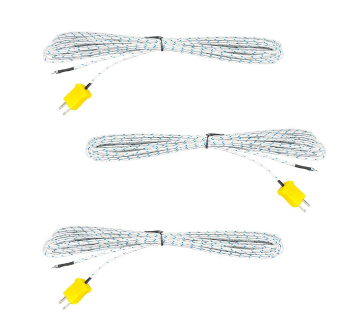 3 Pcs K Type Mini-Connector Thermocouple Temperature Probe Sensor K Type Thermoc