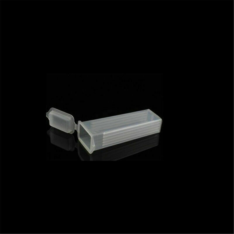 5pcs 1mm Concave Cavity Glass Coverslips Microscope Slide Set Thickness Lab Tool