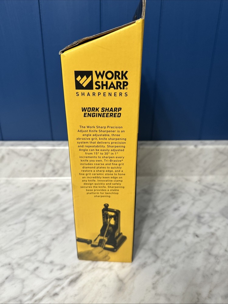 Work Sharp Black ‎Precision Adjust Knife Sharpener WSBCHPAJ Used