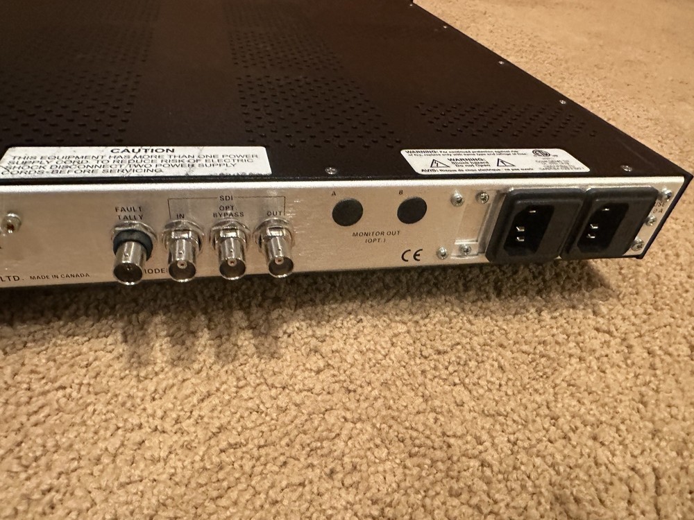 Evertz 8010TM SDI Time Code Master, Used Good Condition