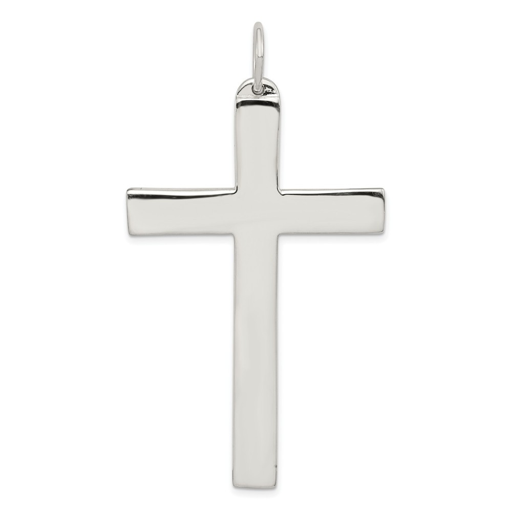 Silver Latin Cross Charm QC5402