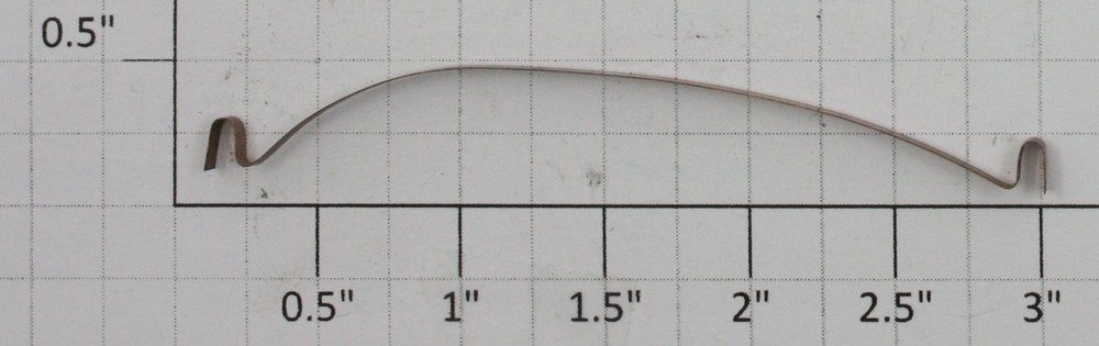 Lionel 6672-18 Copper Floating Door Spring (1)