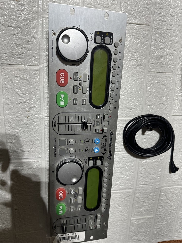 AMERICAN AUDIO DCD-PRO300 MKII DUAL CD PLAYER REMOTE CONTROL UNIT Not Tested