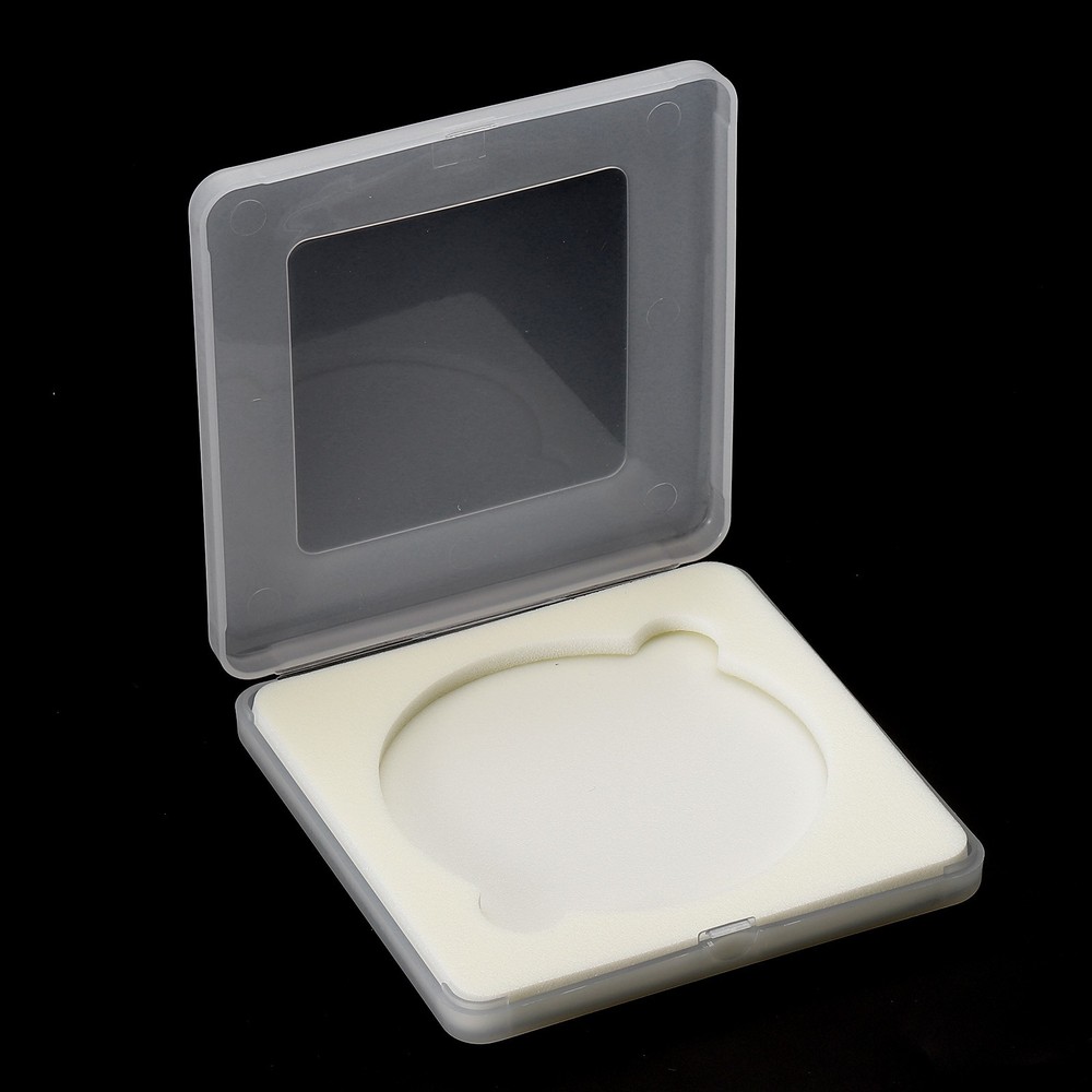 2Pcs 95mm Lens Filter Case Camera Filter Case Portable Lens Filter Box Plastic